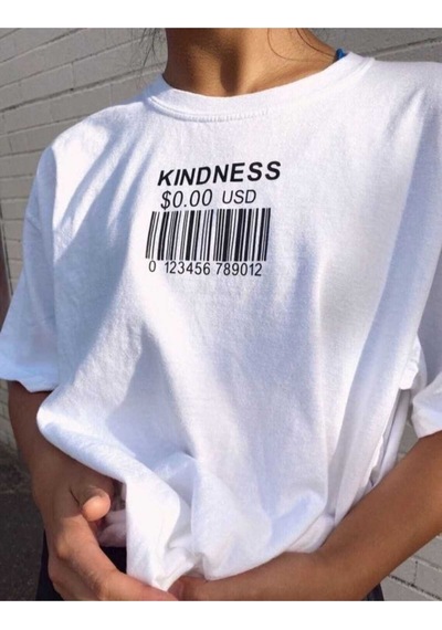 Noıssey Beyaz Baskılı Oversize Kadın