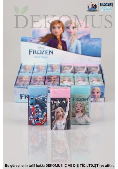 Lisanslı Frozen Elsa Elsa "2 Adet" Silgi