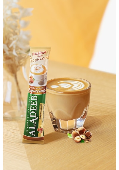Aladeep Fındık Aromalı Kapuçino Hazır Kahve 24 x 20 G