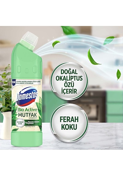 Çamaşır Suyu Dağ Esintisi 750 Ml X3 + Çamaşır Suyu Bio Active Mut Diğer