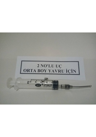 Yavru Elle Besleme Aparatı Enjektörlü 2 No