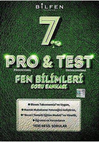 7.sınıf 2024-2025 Fen Bilimleri Soru Bankası Set