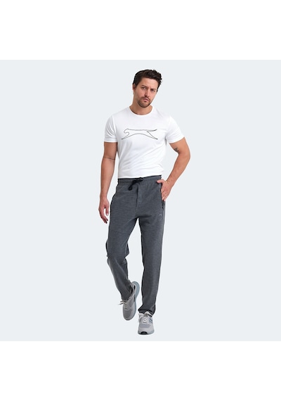 Slazenger KANE IN Erkek Eşofman Altı Gri / Koyu Gri