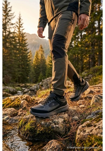 Lumberjack Daroca 6pr Siyah-gri Erkek Bot & Bootie 102695415 Siyah - Gri