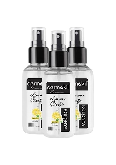 Dermokil Limon Çiçeği Sprey Kolonya 3 x 100 ML