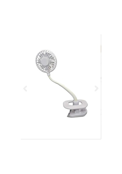 Hubrendy Çer Portatif Işıklı Mini Klipsli Fan