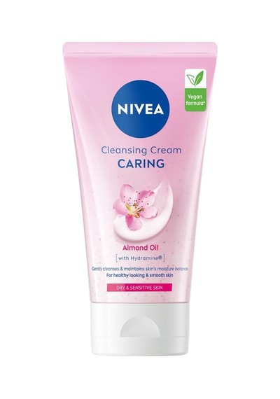 Yüz Temizleme Kremi 150 Ml,nemlendirici,pürüzsüzleştirici,badem Yağı Özü, Hassas Ve Kuru Ciltler
