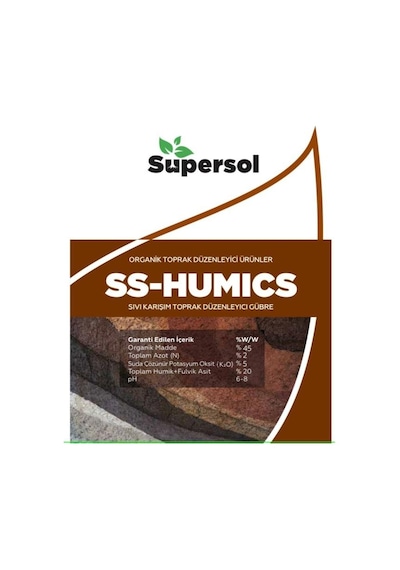 Ss Humic Süpersol Hümik, Fülvik Asit 20 Litre