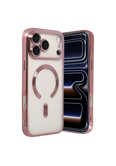 Newface Apple İphone 17 Pro Kross Magneticsafe Kapak - Rose Pembe