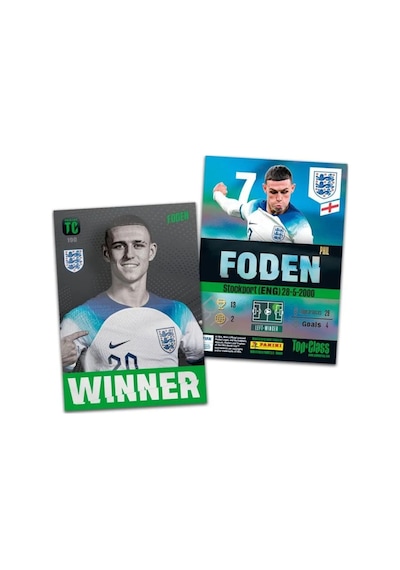 Panini Fifa Top Class 2024 Fat Pack Futbolcu Kartları + 4 Paket 96 Adet Kart + 8 Holo Giants Kart