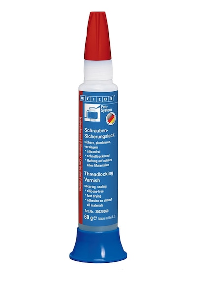 Weicon Mühürleme Verniği 60 G Kırmızı Ral 3000