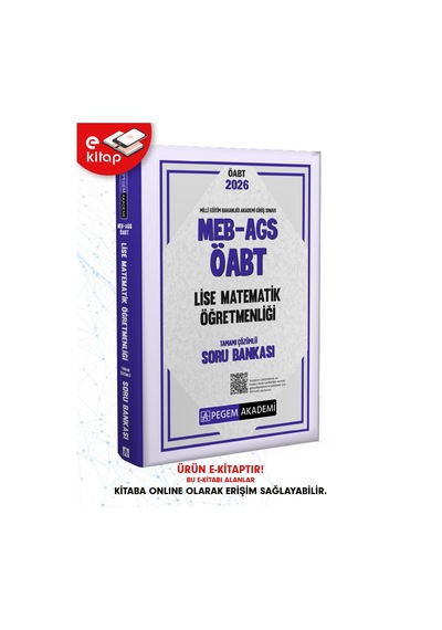 2026 Meb-ags Öabt Lise Matematik Öğretmenliği Tamamı Çözümlü E-so