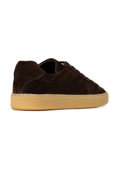 Deery Erkek Hakiki Süet Kahverengi Sneaker - 02018mkhvc04