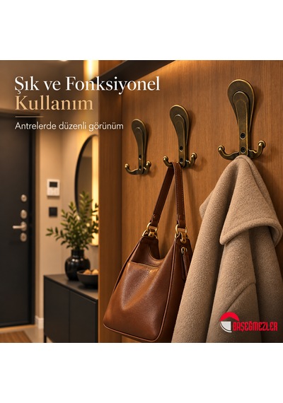 Haskan Lila Portmanto Antik Sarı 6 Adet