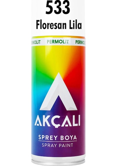 Akçalı Sprey 533 Floresan Lila 400 ML