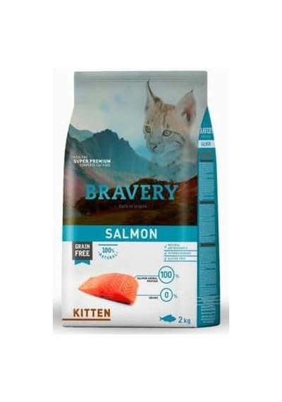 Tahılsız Somonlu Yavru Kedi Maması 2 Kg