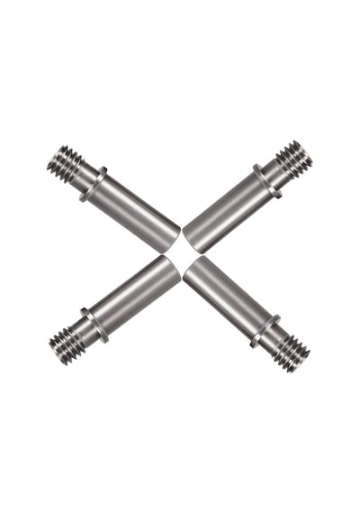 Koodmax 3 Adet 3d Yazıcı Hotend Mega S / Pro / Vyper 4.1 Düz Boyun Hortumu Paslanmaz Çelik Barel
