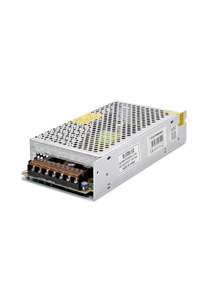 24 Volt 10 Amper 240 Watt Metal Kasa Adaptör Led Trafosu
