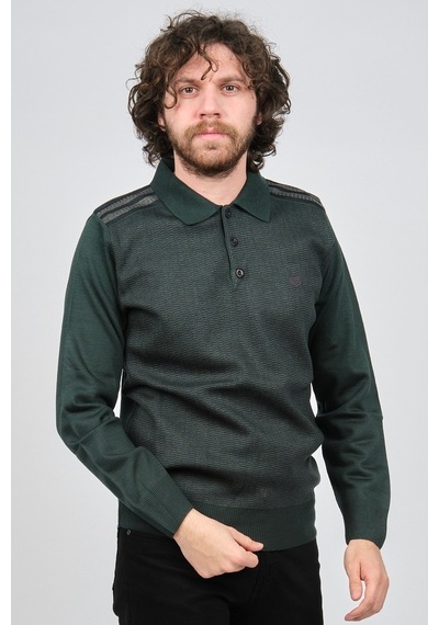 Pelikan Erkek Polo Yaka Kazak 1577424 Yeşil Yeşil