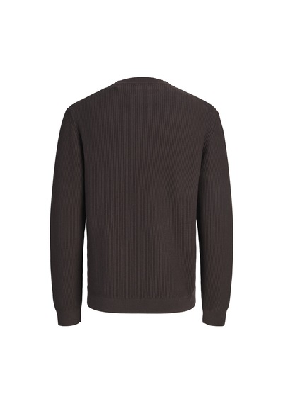 Jack & Jones Jprblaconnor Knıt Crew Neck Kahverengi