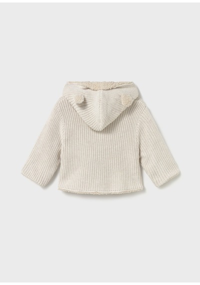Mayoral 2441-12 Unisex Bebe Krem Çift Yönlü Hırka