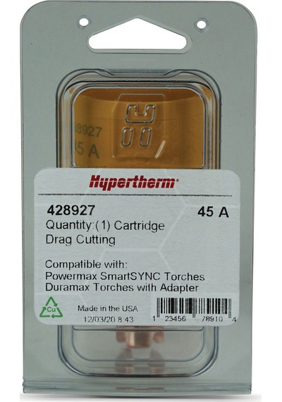 HYPERTHERM Kartuş: SmartSYNC veya Adaptör 45 A 428927