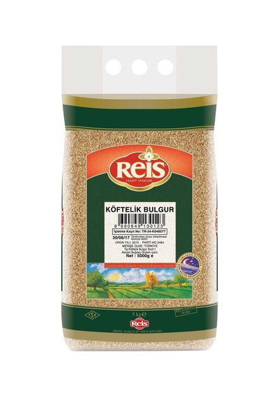 Reis Köftelik Bulgur 5 Kg - İnce Kırım Durum Buğdayı Tarı