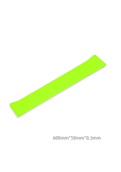 3'lü Set Direnç Bandı 60 Cm X-hafif - Orta- X-sert Pilates Egzersiz Yoga - Mini Loop Band Sarı - Siyah - Yeşil