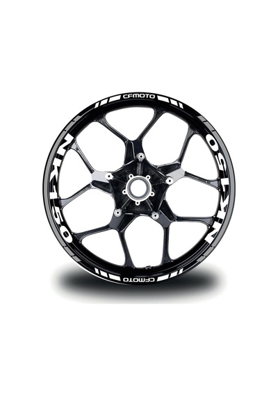 Cfmoto 150nk Takım Jant Sticker Etiket Modeli Gri Renk