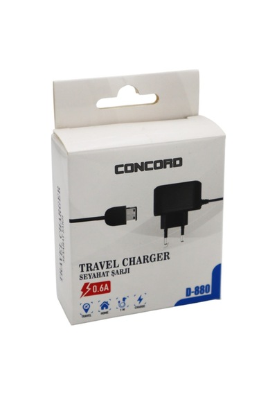 C-88 0.6a D-880 Uç Seyahat Şarj Cihazı