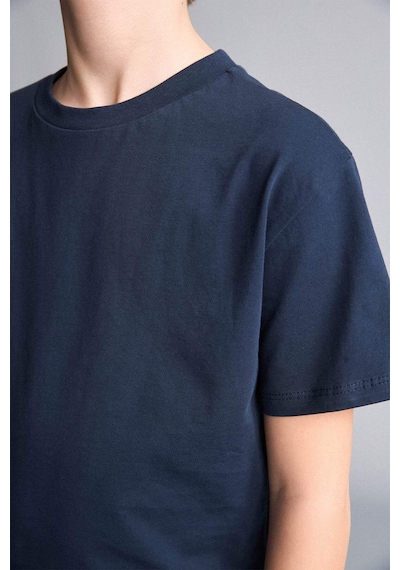 Defacto Regular Fıt Desenli 2li Pijama Takımı Erkek Çocuk H4112a826hsnv135 Lacivert-nv135