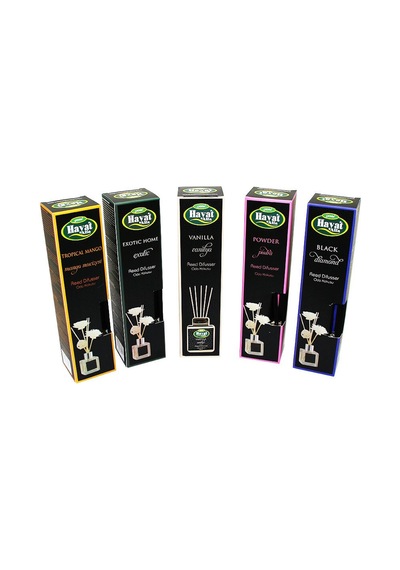 Hayat Alfa Mix Ortam Oda Kokusu 100ml Kare Bambu Çubuklu Diğer