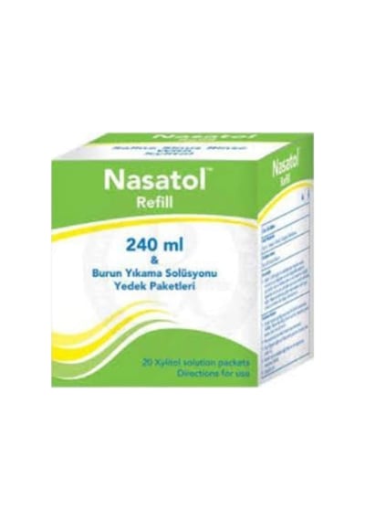 Nasatol Refill Burun Yıkama Solüsyonu Yedek Paketl