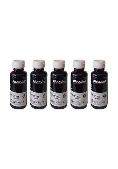 Photo Ink Hp Smart Tank 500-530-515-615 5 Adet Siyah Mürekkep Diğer
