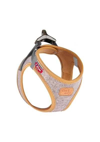 Alpine Curli Clasp Vest Harness Light Gray Xs