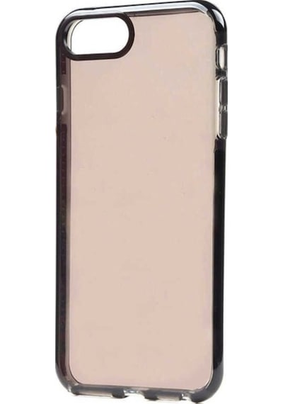 Apple Uyumlu iPhone 8 Plus Kılıf Zore Punto Kapak Siyah