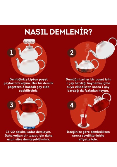 Extra Dem Demlik Poşet Çay 100'lü