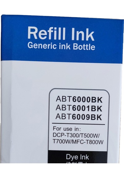 Melsan Brother Bt-6000bk Uyumlu Siyah  Uyumlu Mürekkep 3x100 Ml Toplam 300 Ml