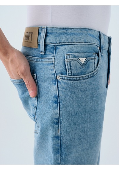 68 Simon Straight Fit Erkek Pantolon Denim