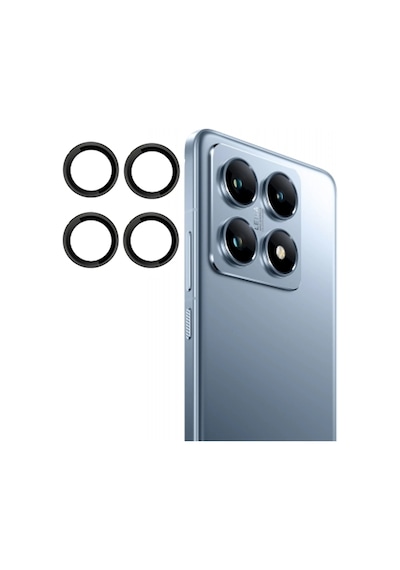 Gld-spt- Joko Xiaomi Mi 14t Pro Pvd Metal Kamera Lens - Siyah