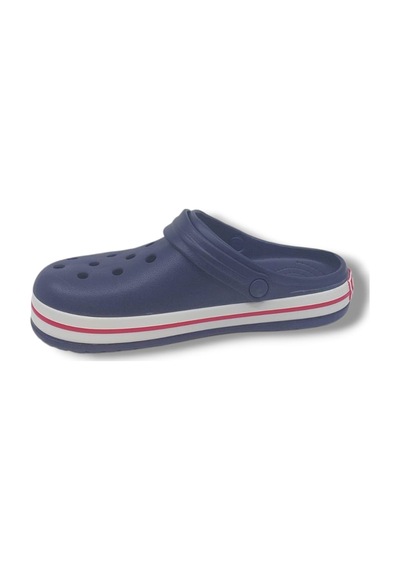 Zerhan Cflex 145 Unisex Lacivert Kırmızı Beyaz Sabo Terlik Sandalet Lacivert