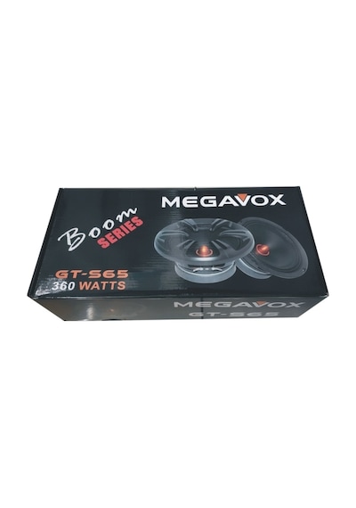 Megavox Gt-S65 6.5"Mıdrange 16 Cm 360 Watt Boom Serıes Oto Hoperl