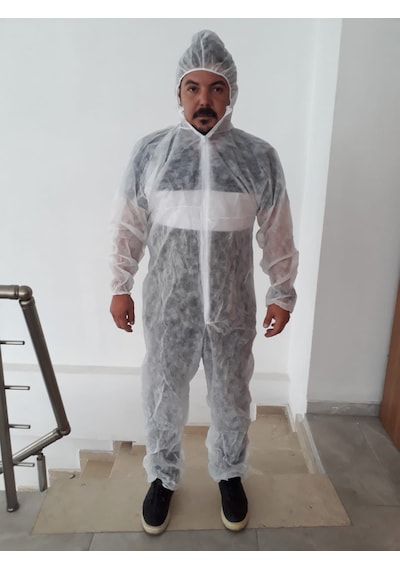 30 Gr Tek Kullanımlık Ekonomik Tela Tulum 10 Adet