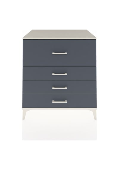 Kronos Şifonyer 4 Çekmeceli 88x59x96 Aytaşı-antrasit Aytaşı