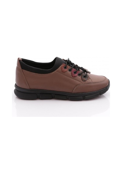 Dgn 660 Kadin Comfort Ayakkabi Ceviz