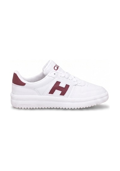 Ayakkabı Fuarı Elit Asqla1457 Kadın Klasik Sneaker Beyaz