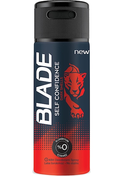 3 Adet Blade Self Confidence 150 Ml Deodorant