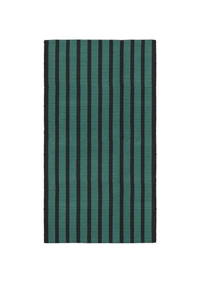 Ikea Vägskylt Halı 80 X 150 Cm Siyah - Yeşil