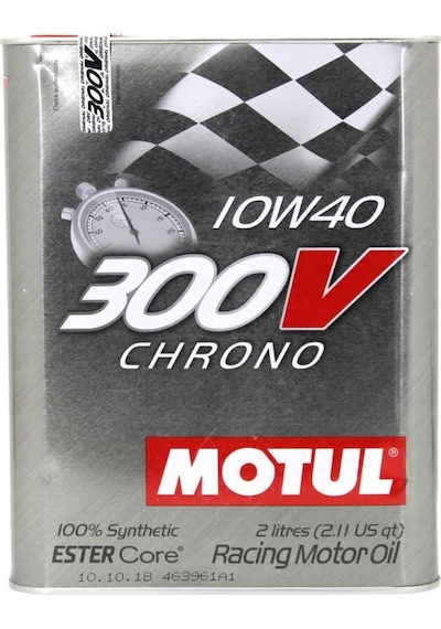 Motul 10W-40 300V Chrono Tam Sentetik Racing Motor Yağı 2 L