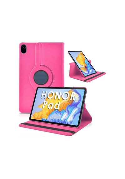 Huawei Honor X8 Pro 11.5 Uyumlu Dönebilen Standlı Yatay Dikey Kullanım Tablet Kılıfı Arka Kapak